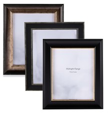 Vintage Black Photo Picture Frame Gold Poster Large Wall Mounted Various Sizes