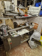 myford ml8 wood lathe, Circular saw, planer, band saw, polisher, sanding discs.