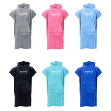 Two Bare Feet Adults Towelling Changing Robe - Surf Poncho Towel for Swimming