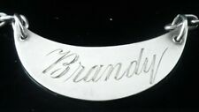 Sterling Silver BRANDY
