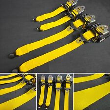 PORSCHE 911 - YELLOW - SEAT BELT RE-WEBBING SERVICE - 996 997 987 986 GT2 GT3