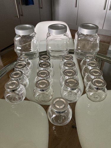 Ikea glass jars for herbs - 20,