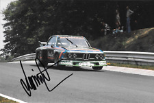 Dieter Quester SIGNED Schnitzer BMW 3.0CSL   Nurburgring 1000km   1976