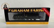 Graham Farish 372-627ASF N Gauge LMS Ivatt 2MT 6418 LMS Black DCC Sound