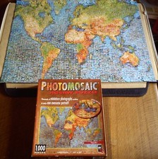 Photomosaic Earth World Map