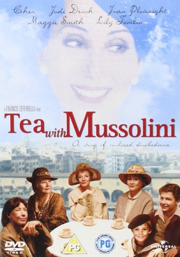Tea with mussolini dvd new - tea,