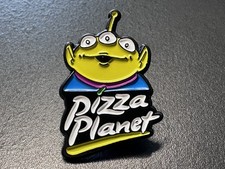 Pizza Planet Alien Enamel Pin