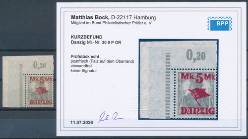 Danzig mark germania 1920 - danzig,