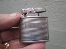 VINTAGE RONSON PETROL CIGARETTE LIGHTER WITH VACANT CARTOUCHE -  NO FUEL
