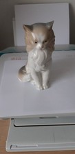 LLADRO NAO Sitting proud Persian Angora Cat Figure