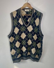 Vintage IZOD Argyle Knitted