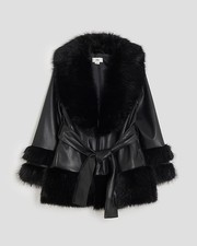 River Island Girls Wrap Coat