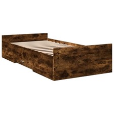 Bed Frame with Drawers Bed