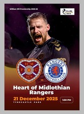HEARTS Edinburgh RANGERS