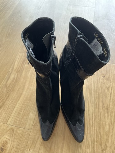 Faith solo black leather - faith, leather/suede