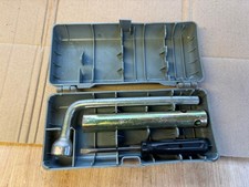 Brevetto, ,Vintage Wheel Brace Plug Socket And Screwdriver Set, In Case For Car