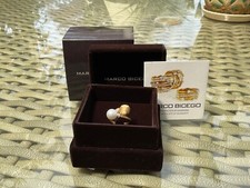 Marco Bicego Africa 18ct Yellow Gold, Pearl & Diamond Ring