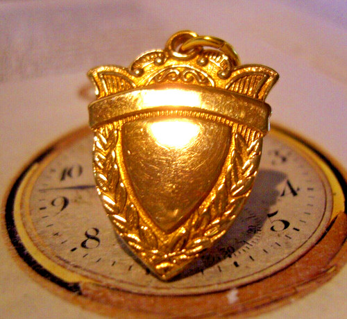 Pocket watch chain - fob, 10ct