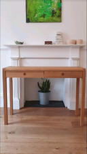 Habitat Radius Solid Oak Desk