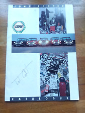 CLASSIC MINI SIGNED JOHN COOPER GARAGES MPI BROCHURE RARE S WORKS ROVER GENUINE