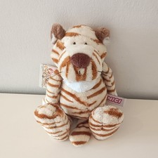 Nici Wild Friends Tiger Plushie Teddy Soft Toy With Tags 10"