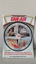 Dan Air Silver Anniversary Souvenir Edition Vintage Brochure Airline Memorabilia