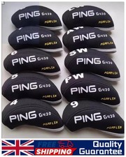 Black Neoprene Golf Iron