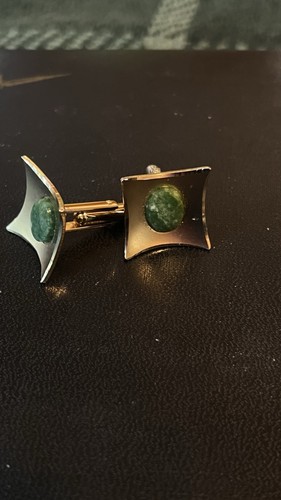 Jml green jade cufflinks - jml,
