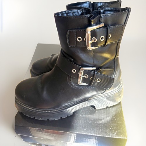 Vintage chelsea biker black - vintage,