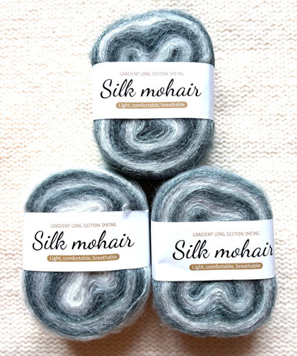 Cakes 50g gradient mohair - 3,