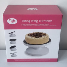 Tala Tilting Icing Turntable - Non-Slip, Easy Clean, Brand New In Box