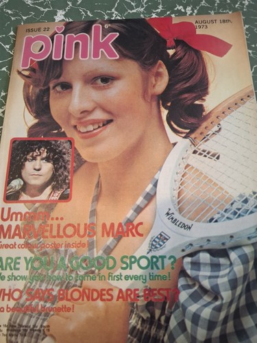 Vintage pink magazine august - vintage,