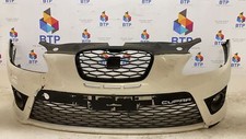 SEAT LEON CUPRA R 2009-2012 FACELIFT *DAMAGED* BUMPER (FRONT) WHITE LB9A 1P