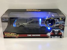 Back to the Future Part II Delorean Hover Mode and Lights 1:24 Scale Jada 31468