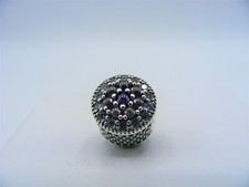Pandora Dazzling Floral Charm 791820PCZMX *Rare - Discontinued*
