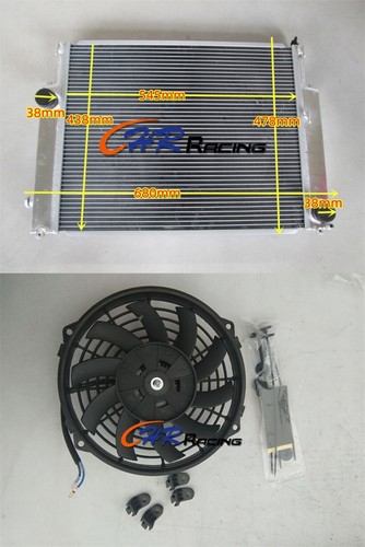 Aluminum radiator fan - aluminum, for