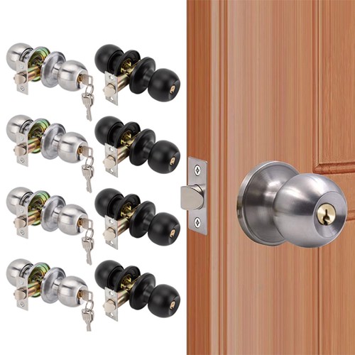 Round door lock - lock, handle