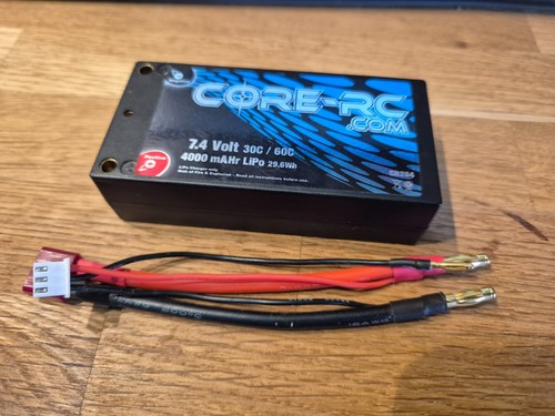 Core 4000mah 2s 30c - 7.4v, 30c/