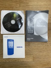 Original Manual & Disk For Nokia 6500 Classic & Nokia X3-02 Manual