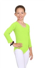 Girls Gymnastics Leotard Long