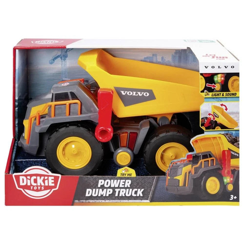 Dickie toys volvo power - dickie, dump