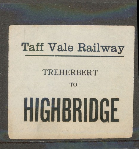 Taff vale railway - railway, (tvr)