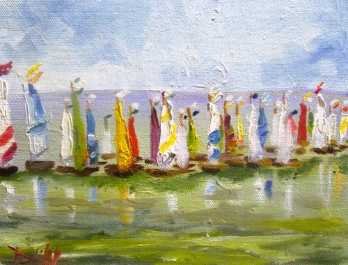 Delilah original impressionism - delilah,