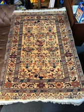 Vintage/Antique Middle Eastern Hand Woven Wool Rug 176cm X 125cm