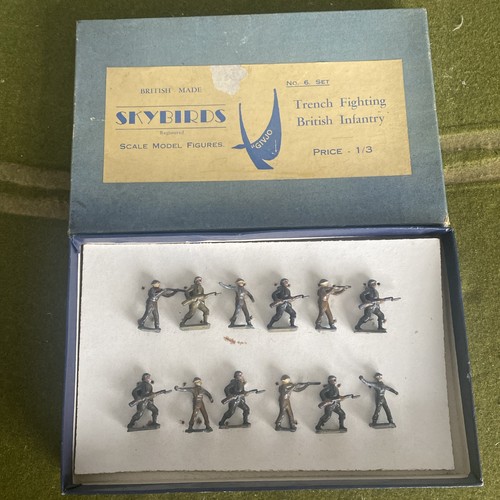 Boxed set skybirds 1920s - set, of