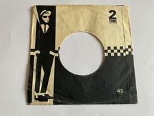 2-Tone 7" sleeve. Original