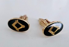Gold Tone Masonic Cufflinks