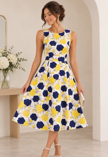 Dickins jones floral fit - &,