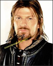 Sean Bean Boromir Lord Of The Rings Signed Autograph UACC RD 96