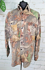 Wall's Advantage Timber Hunting camouflage Heavy brushed cotton shirt XL or XXL